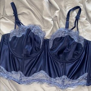 VS Dream Angels Lace Balconet Long Line Bustier